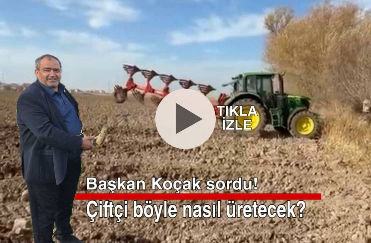 Mazot fiyatlarının hızla yükselmesi, kuraklıkla mücadele eden Aksaraylı üreticiyi ciddi