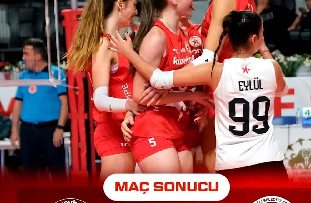Kuzeyboru MaxiPIPE ligde yükselişini sürdürüyor! Türkiye Voleybol Federasyonu Arabica Coffee House Kadınlar 1. Lig B