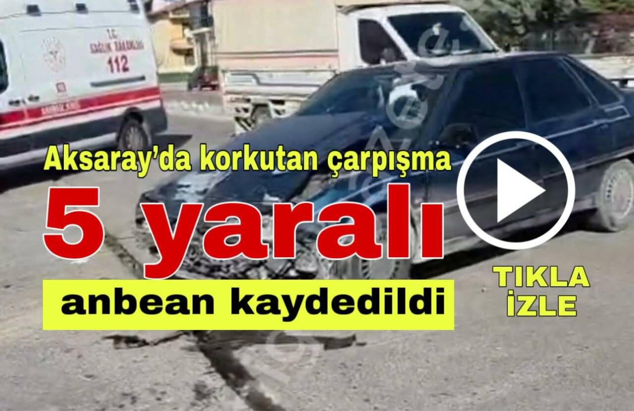 Eskil’de meydana gelen trafik kazası anbean güvenlik kamerasına yaşadı. Kazada
