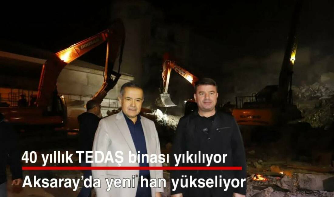 Evren Dinçer ile Cengiz Aydoğdu, 40 yıllık Tedaş Binası yıkımını