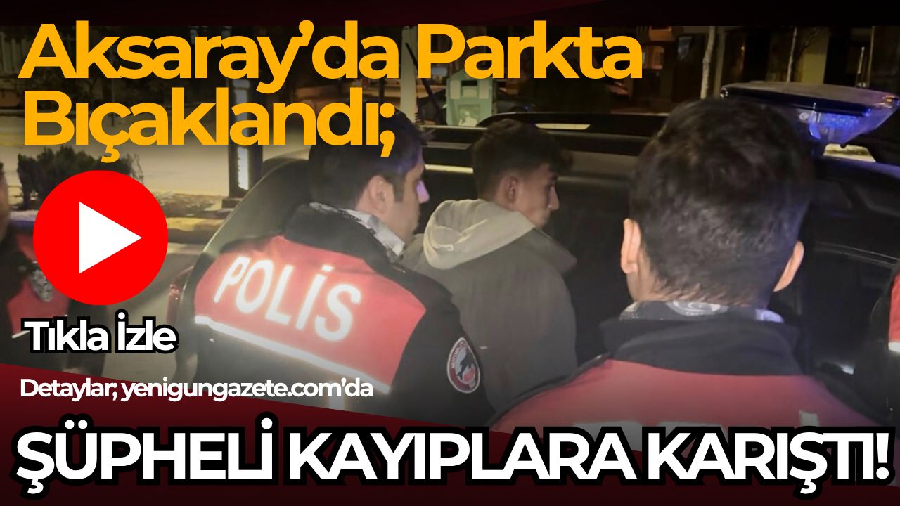 Şehit Yalçın Sevindi Caddesi’ndeki parkta çıkan kavgada 23 yaşındaki genç
