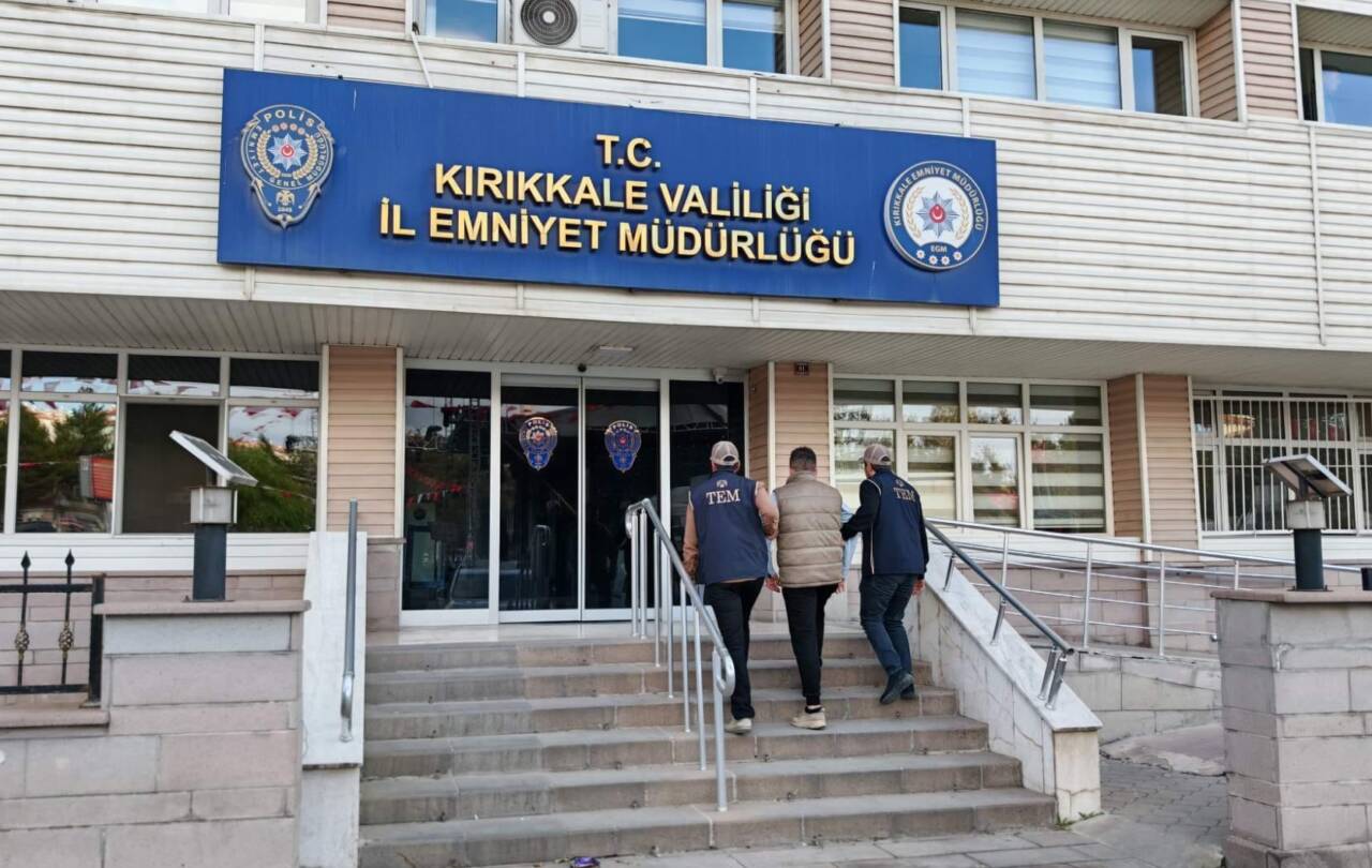 Kırıkkale'de İl Emniyet Müdürlüğü tarafından terör örgütü DEAŞ'a yönelik operasyon