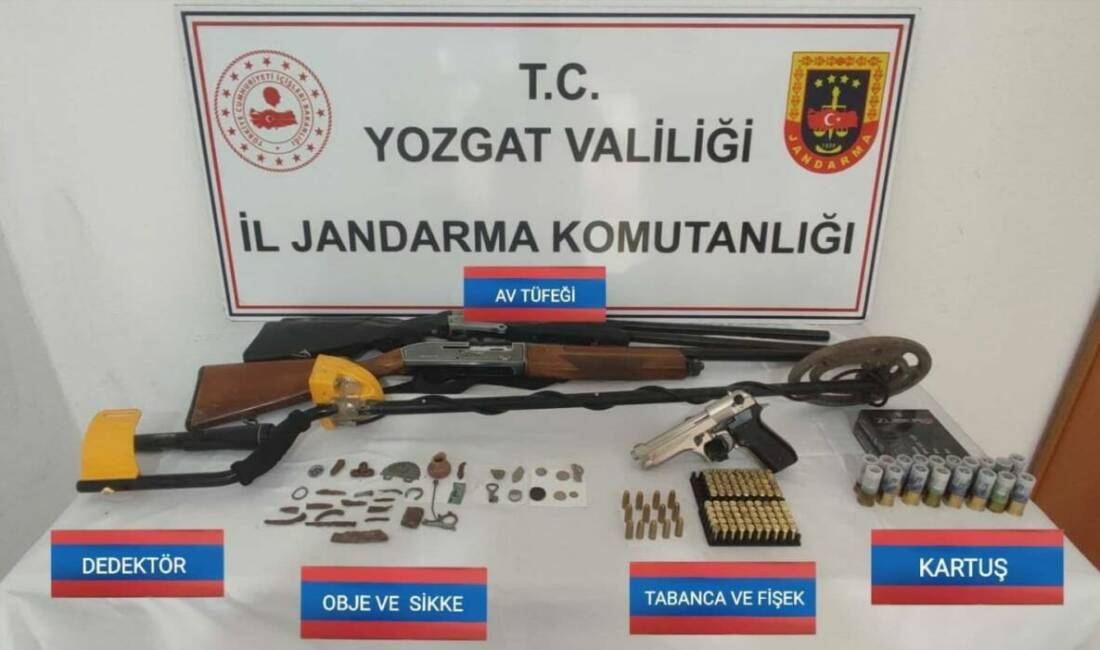 Yozgat'ın Sorgun ilçesinde, İl Jandarma Komutanlığı ekipleri tarafından çeşitli dönemlere