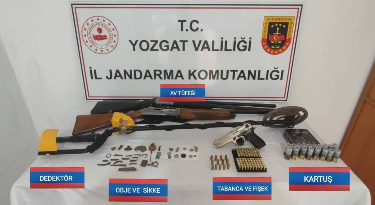 Yozgat'ın Sorgun ilçesinde, İl Jandarma Komutanlığı ekipleri tarafından çeşitli dönemlere