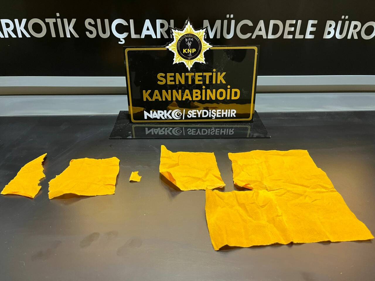 Konya’da Seydişehir Narkotik Suçlarla Mücadele Büro Amirliği ekipleri tarafından ilçe
