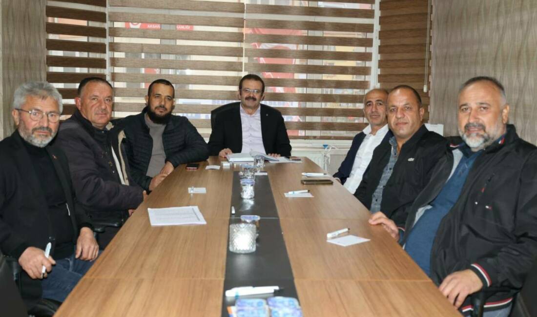 AK Parti Aksaray Merkez İlçe Başkanlığı, teşkilat içi koordinasyonu güçlendirmek