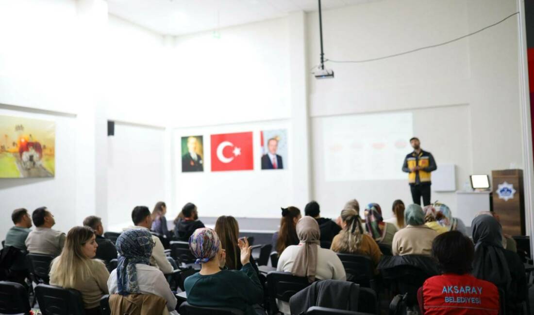 Aksaray Belediyesi, engelli bireylere verilen hizmetin niteliğini artırmak amacıyla personel