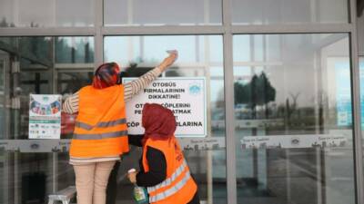 Aksaray Belediyesi, her gün binlerce yolcuyu ağırlayan Şehirlerarası Otobüs Terminalinde