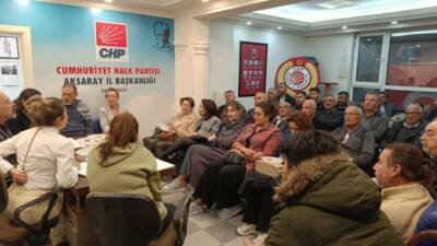 Cumhuriyet Halk Partisi Aksaray İl ve Merkez İlçe örgütleri, haftalık