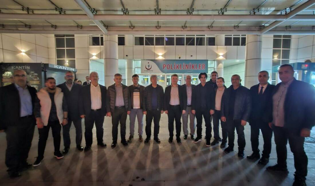 Aksaray Belediye Başkanı Evren Dinçer, hastanede tedavisi süren Topakkaya Belediye