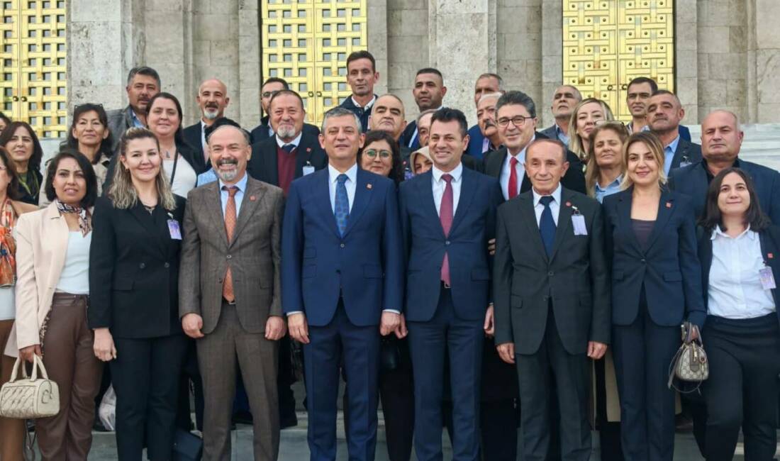 CHP Aksaray örgütü, il ve ilçe yöneticileriyle birlikte parti grup