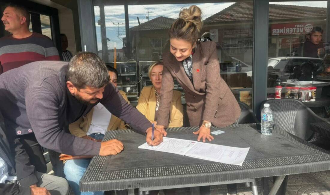 CHP Aksaray Merkez İlçe Başkanı Yasemin Turan Özdemir, İl Başkanı