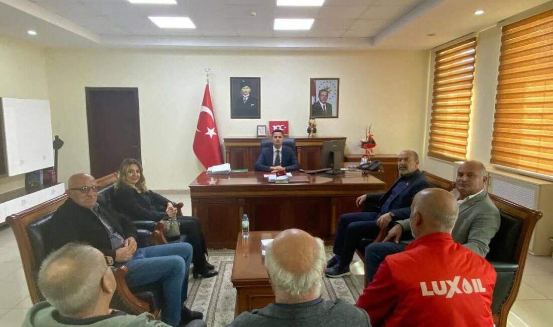 CHP Aksaray İl Başkanı Bilal Özdemir ve beraberindeki heyet, Eskil