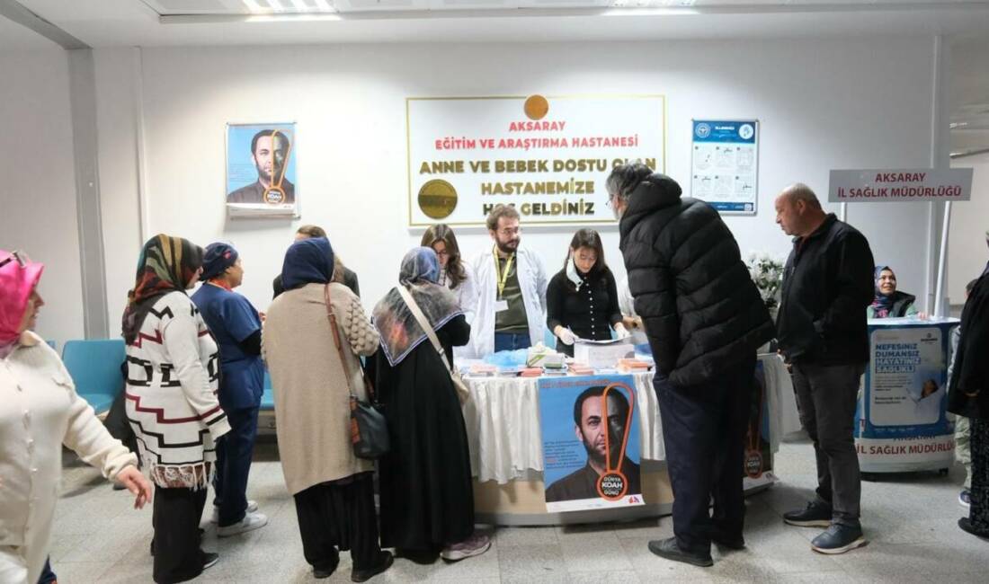 Aksaray Sağlık İl Müdürlüğü, Dünya KOAH Günü dolayısıyla Aksaray Eğitim