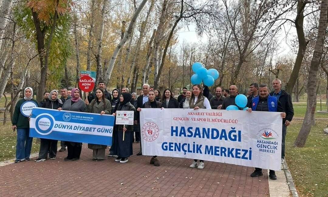 Aksaray Hasandağ Gençlik Merkezi, Dünya Diyabet Günü kapsamında İl Sağlık
