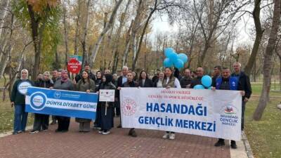Aksaray Hasandağ Gençlik Merkezi, Dünya Diyabet Günü kapsamında İl Sağlık