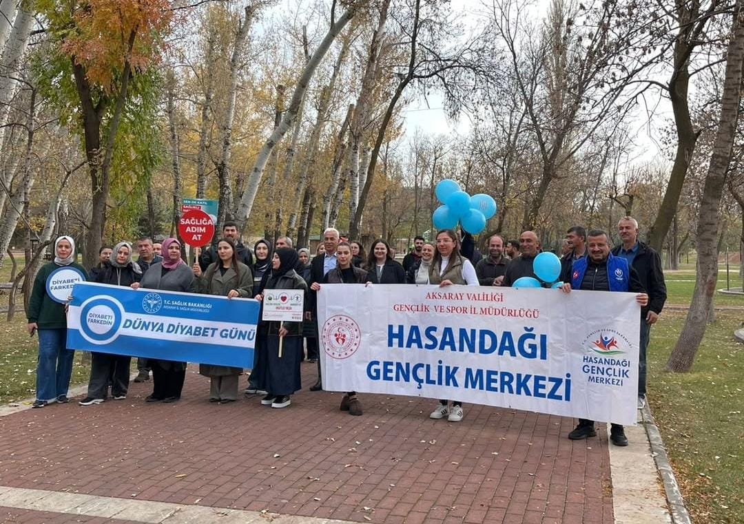 Aksaray Hasandağ Gençlik Merkezi, Dünya Diyabet Günü kapsamında İl Sağlık