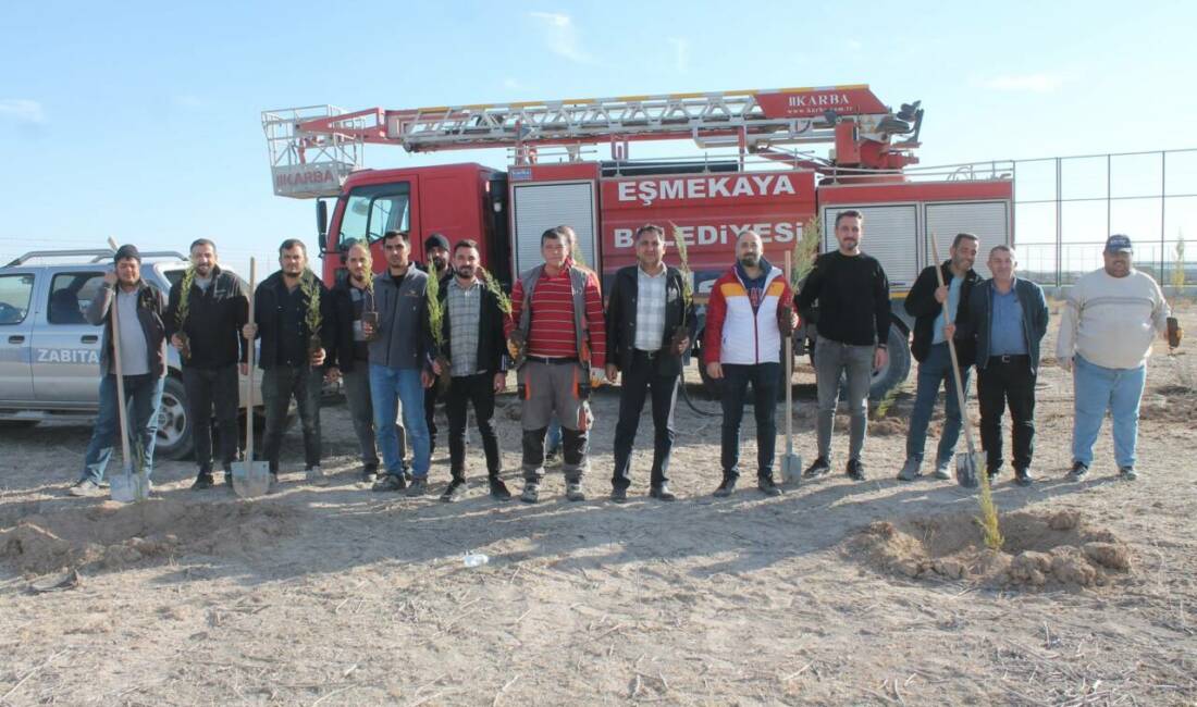 Eşmekaya Belediyesi, çevre bilincini güçlendirmek ve gelecek nesillere daha yeşil