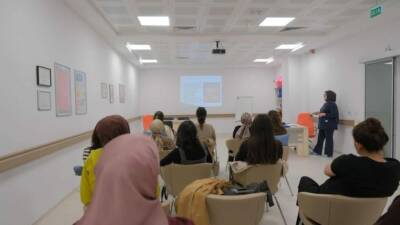 Aksaray Eğitim ve Araştırma Hastanesi’nde, anne adaylarına yönelik ağız ve