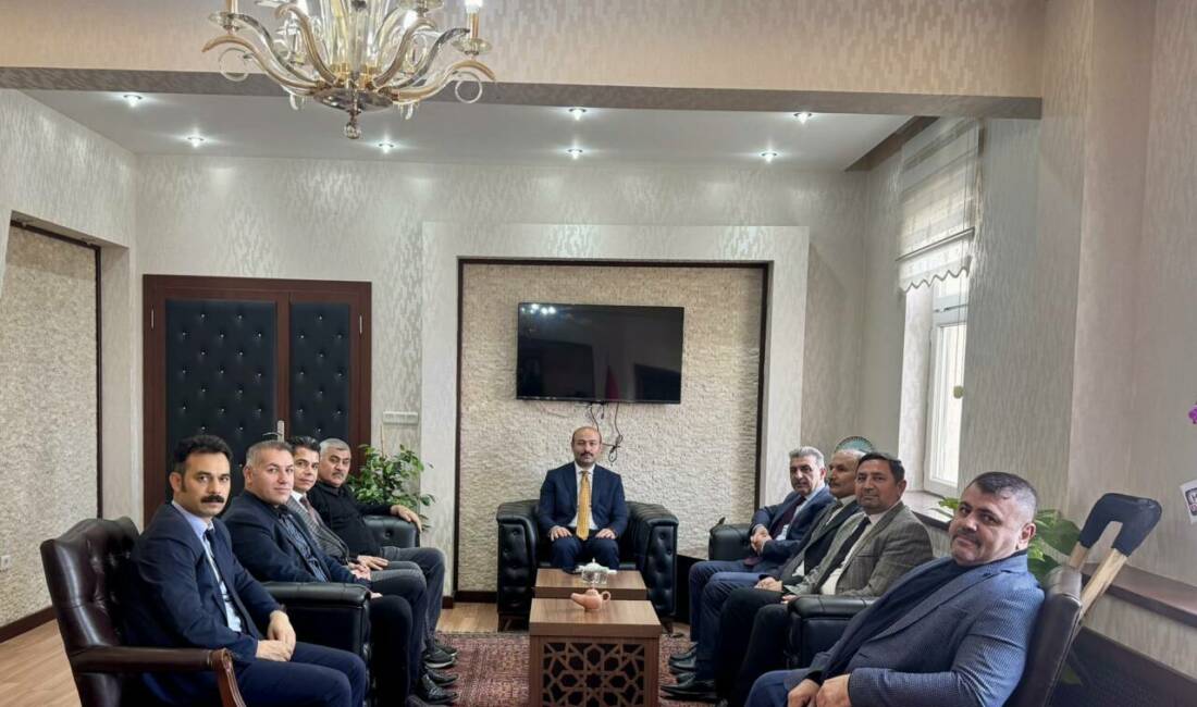 Güzelyurt Kaymakamı Süleyman Arat’a hayırlı olsun ziyaretleri devam ediyor. Bu