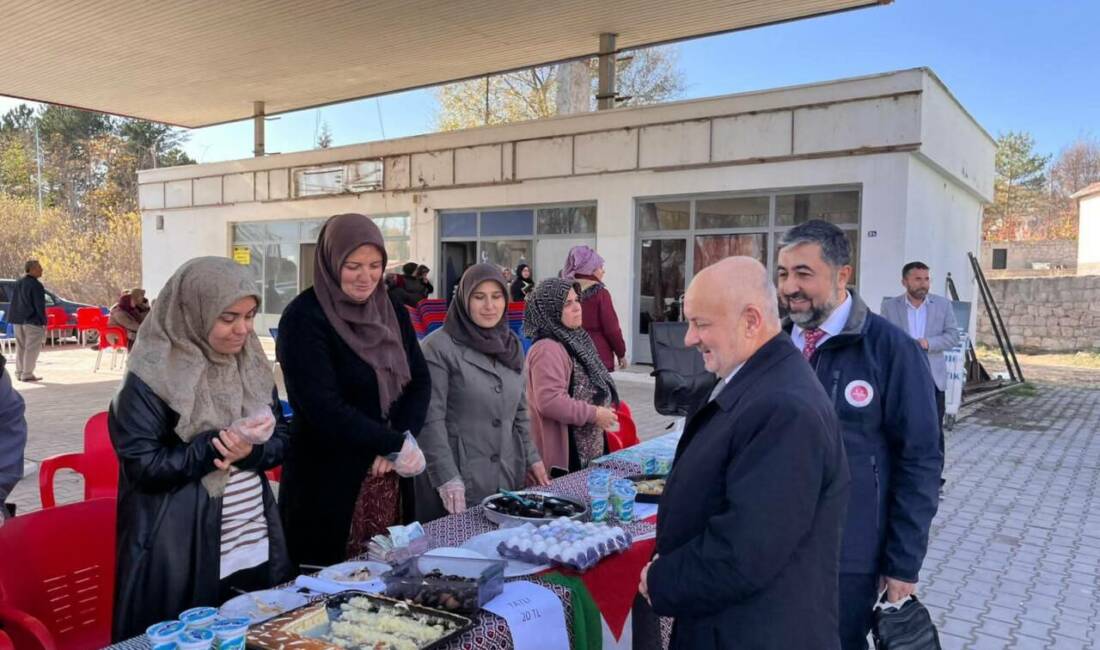 Aksaray İl Müftülüğü öncülüğünde Gülağaç’ta gerçekleştirilen ve Gazze’ye yardım amacı