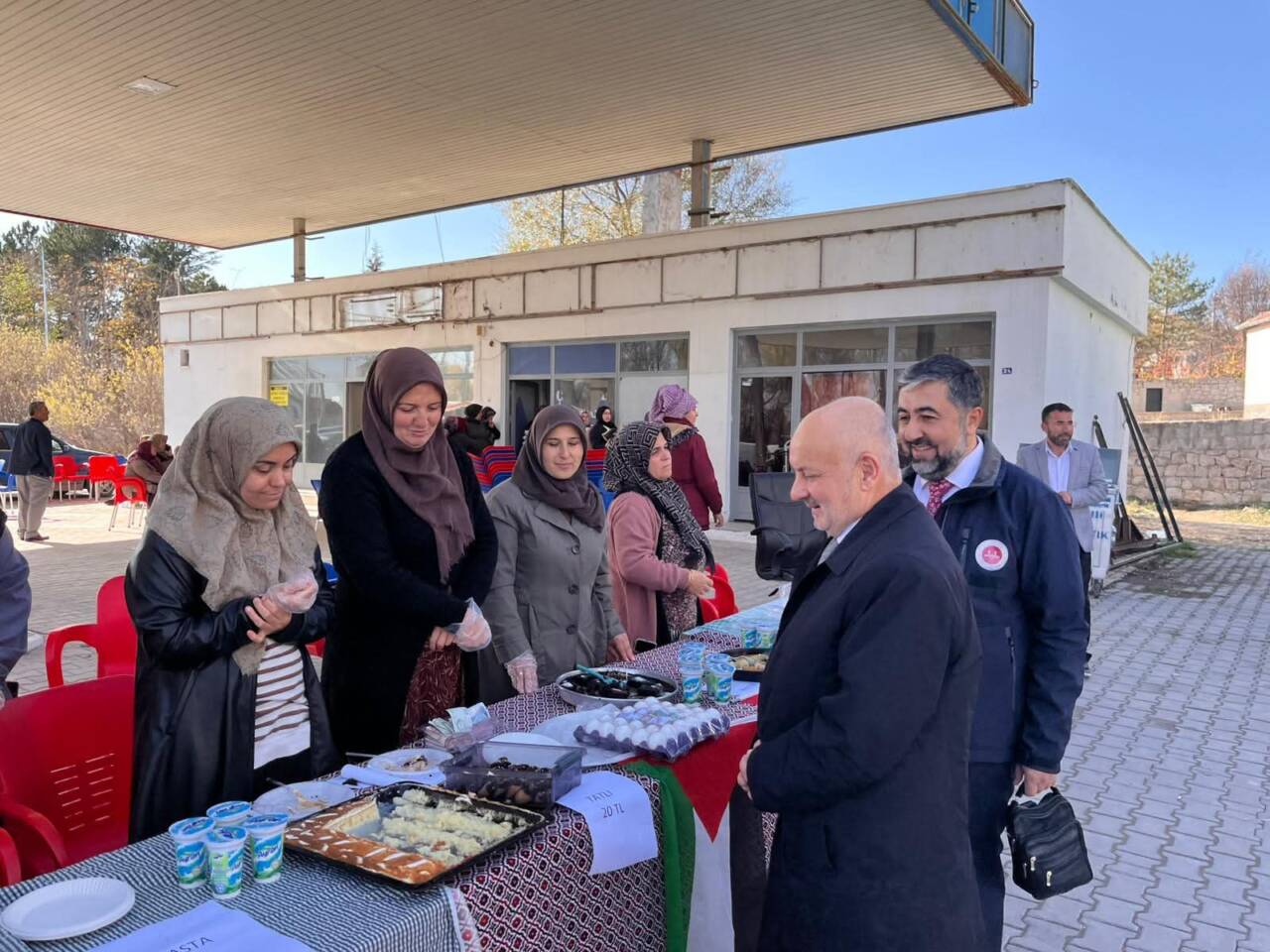 Aksaray İl Müftülüğü öncülüğünde Gülağaç’ta gerçekleştirilen ve Gazze’ye yardım amacı