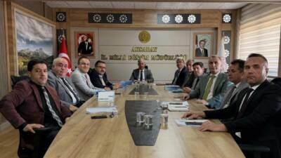 Aksaray İl Milli Eğitim Müdürü Metin Alpaslan başkanlığında, İl Milli