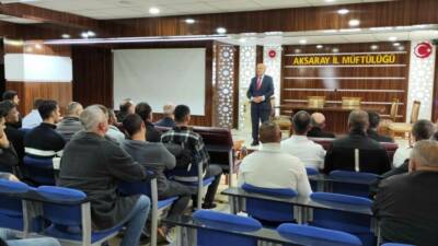 Aksaray Kampüs Açık Ceza İnfaz Kurumu tarafından hükümlülerin manevi ve