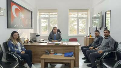 Ağaçören İlçe Millî Eğitim Müdürü Deniz Arslan, ilçede eğitim faaliyetlerini