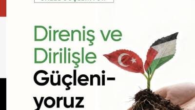 ÖNDER’in Türkiye genelinde başlattığı “Türkiye Yeşeriyor, Gazze Güçleniyor” projesi 18