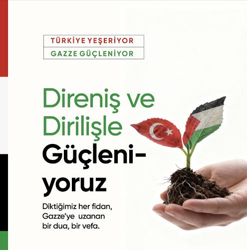 ÖNDER’in Türkiye genelinde başlattığı “Türkiye Yeşeriyor, Gazze Güçleniyor” projesi 18