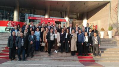 Cumhuriyet Halk Partisi Aksaray İl Başkanı Bilal Özdemir, gazetecilerin “hayırlı