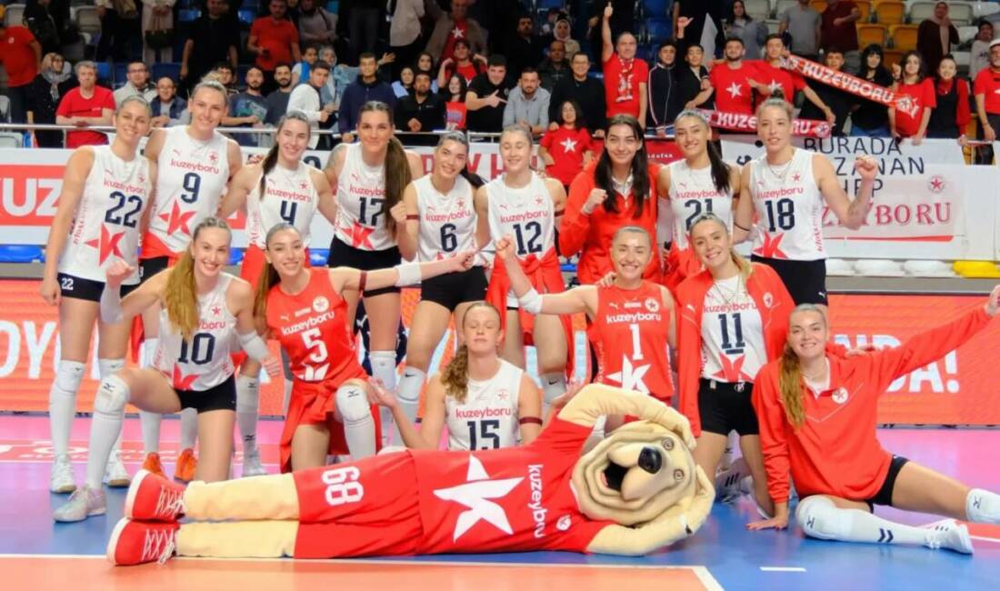 Türkiye Voleybol Federasyonu Vodafone Sultanlar Ligi 7. hafta mücadelesinde Kuzeyboru,