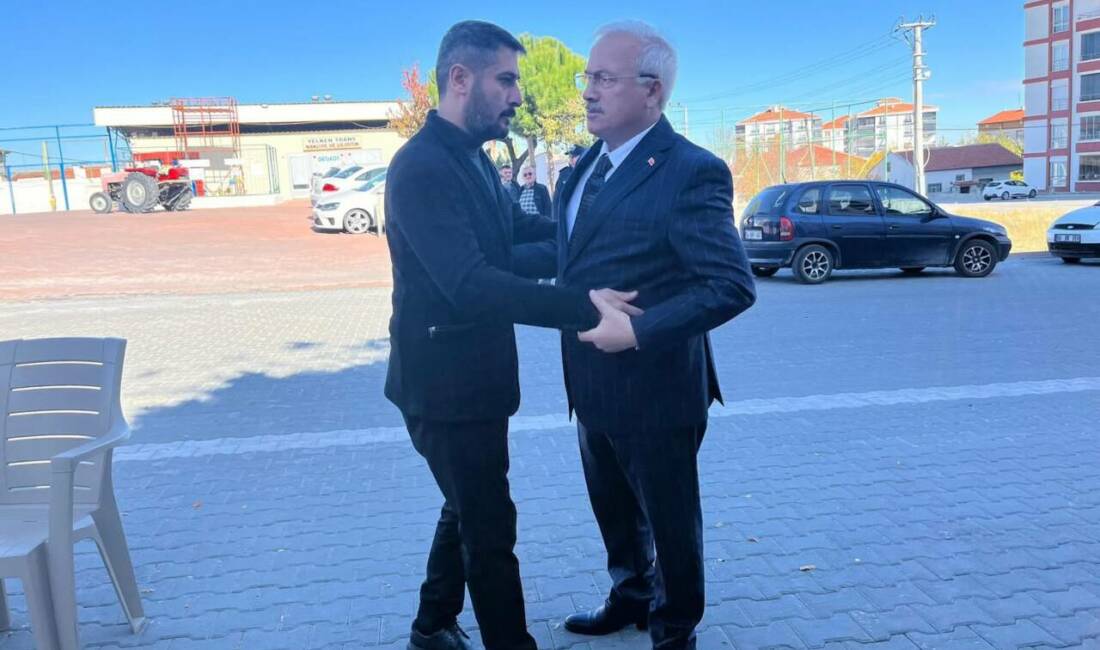 Aksaray Valisi Mehmet Ali Kumbuzoğlu, teyzesi vefat eden Ortaköy Belediye