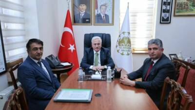 Aksaray Valisi Mehmet Ali Kumbuzoğlu, Ihlara Belediye Başkanı Yunus Akar’ı