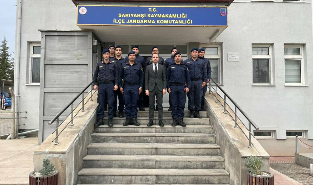 Sarıyahşi Kaymakamı Engin Atilla, ilçe genelinde sürdürülen kurum ziyaretleri çerçevesinde