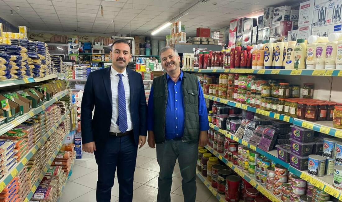 Sultanhanı Kaymakamı Bilal Göksun, ilçe genelinde faaliyet gösteren esnafları ziyaret