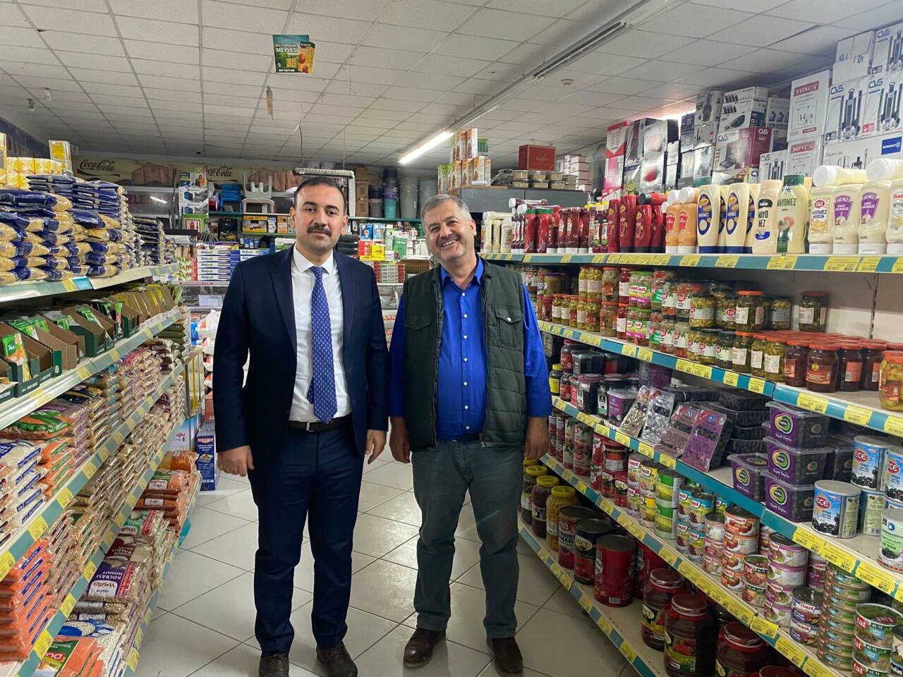Sultanhanı Kaymakamı Bilal Göksun, ilçe genelinde faaliyet gösteren esnafları ziyaret