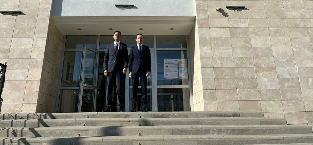 Eskil Kaymakamı Taha Soydaş, Sarıyahşi Kaymakamı Engin Atilla’ya nezaket ve