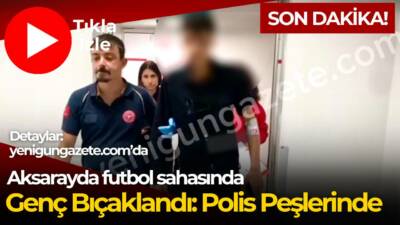 Genç Osman Parkı’ndaki futbol sahasında çıkan tartışmada 18 yaşındaki bir