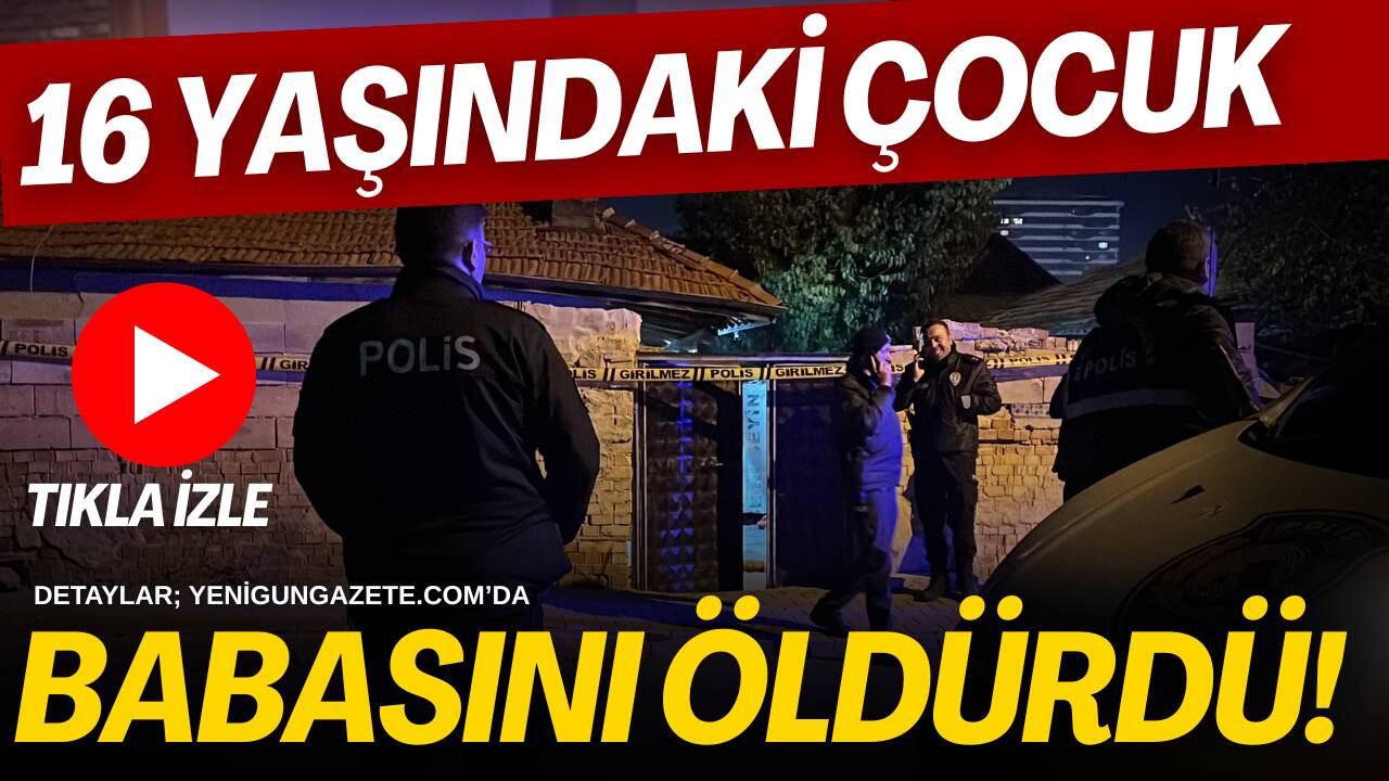 Konya’da tartıştığı 16 yaşındaki oğlu tarafından bıçaklanan baba, kaldırıldığı hastaneye