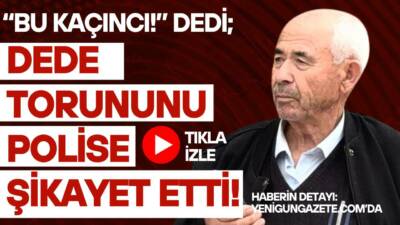 Küçük Bölcek Mahallesi’nde torununun arabayı yine izinsiz aldığını gören dede