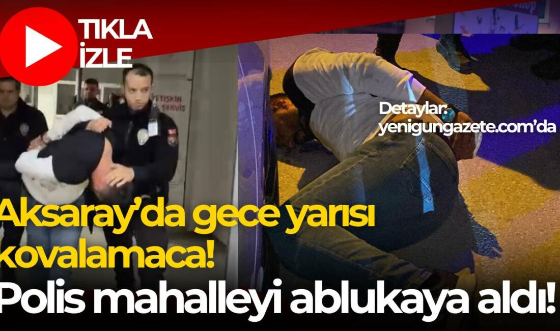 Meydan Mahallesi’nde bekçilerin “dur” ihtarına uymayıp kaçan 27 yaşındaki şüpheli,