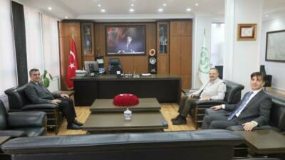 Aksaray Üniversitesi Rektörü Prof. Dr. Alpay Arıbaş ve KOP İdaresi
