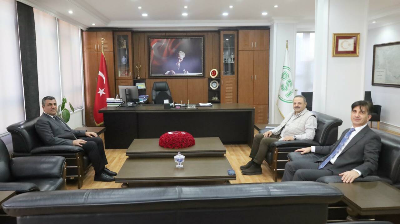Aksaray Üniversitesi Rektörü Prof. Dr. Alpay Arıbaş ve KOP İdaresi