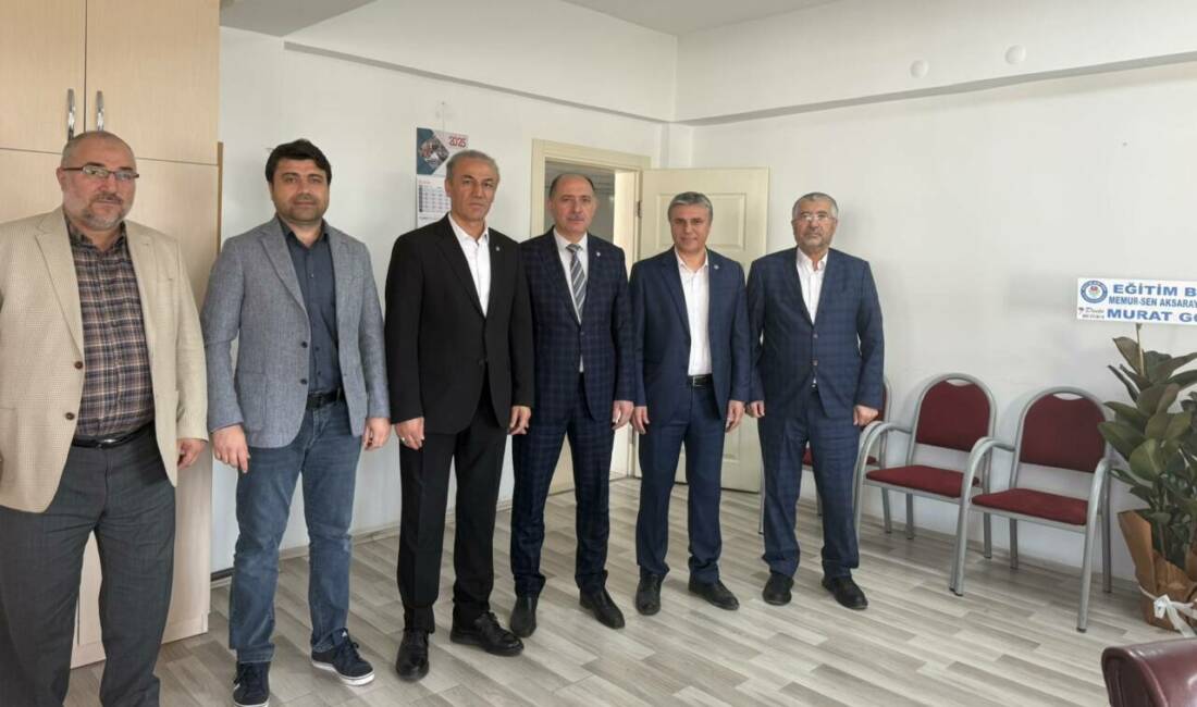 Sağlık-Sen Aksaray Şube Başkanı Rıfat Kaya, Memur-Sen Konfederasyonu’na bağlı sendikaların