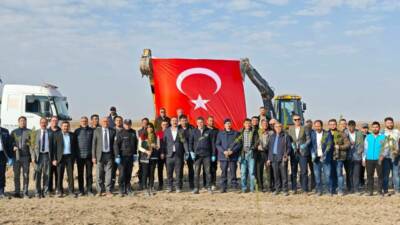 Sultanhanı’nda “Milli Ağaçlandırma Günü” kapsamında düzenlenen etkinlikte, 6 bin 500