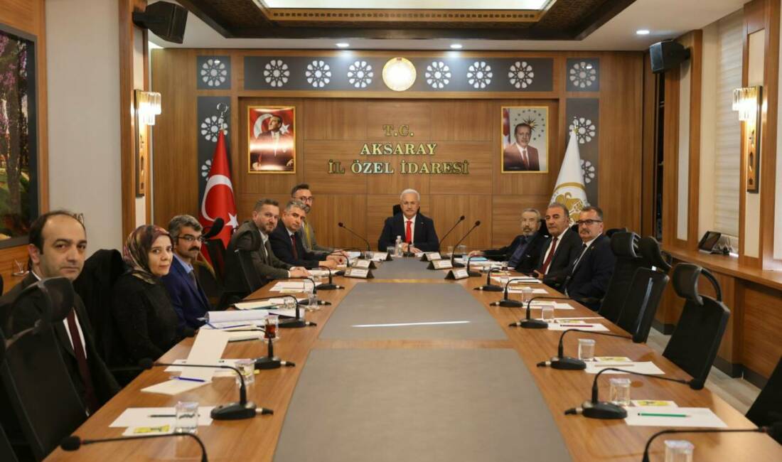 Aksaray’da turizmi geliştirmeye yönelik çalışmaların değerlendirildiği Aksaray Turizm Hizmet ve