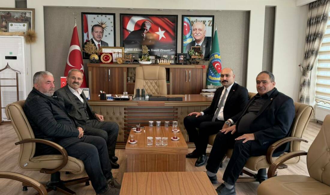 Vali Yardımcısı Samet Öztürk ve Yozgat heyeti, Aksaray Ziraat Odası’nı