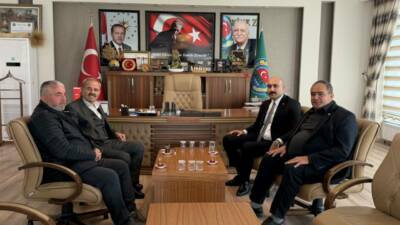 Vali Yardımcısı Samet Öztürk ve Yozgat heyeti, Aksaray Ziraat Odası’nı